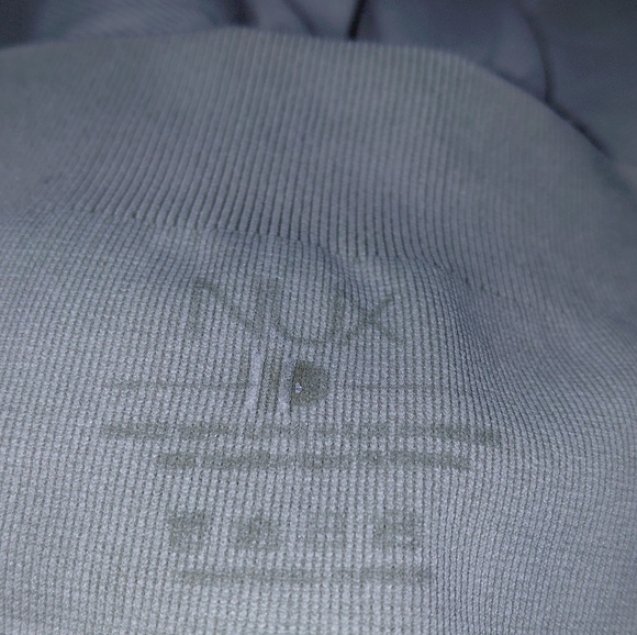 Nux One By One Mineral Wash Full Length Leggings - Gray/Light Khaki - Size Small - Picture 12 of 16